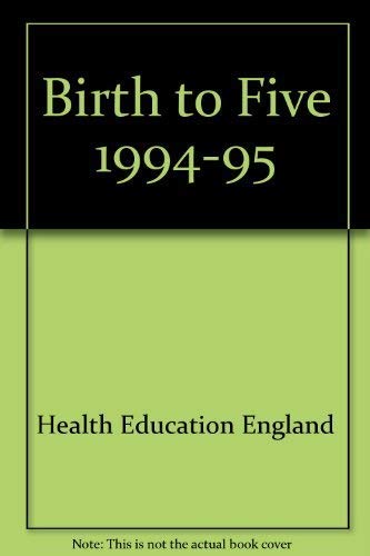 Stock image for Birth to Five for sale by Books Puddle