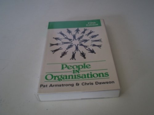 Stock image for People in Organisations (5th edition) for sale by Reuseabook