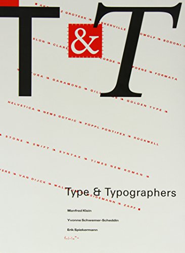 Stock image for Type & Typographers for sale by DogStar Books