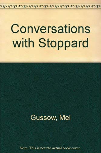 9781854592828: Conversations with Stoppard (Grove Press Hardcover 1995)
