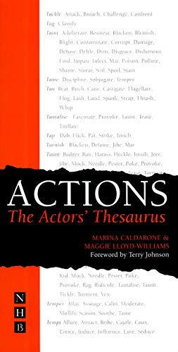 Imagen de archivo de Actions: The Actor's Thesaurus a la venta por ZBK Books