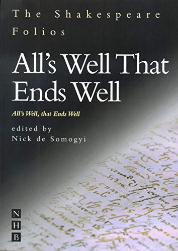 Stock image for All's Well That Ends Well (Shakespeare Folios) for sale by WorldofBooks