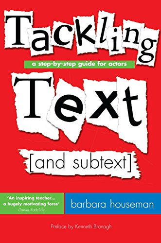 Imagen de archivo de Tackling Text [and subtext]: A Step-by-Step Guide for Actors a la venta por Goodwill of Colorado