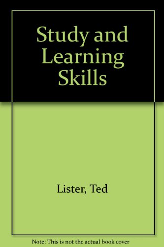 Study and Learning Skills (9781854671622) by Lister, Ted; Etc.