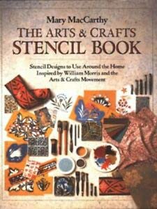 Stock image for ARTS & CRAFTS STENCIL BOOK for sale by WorldofBooks
