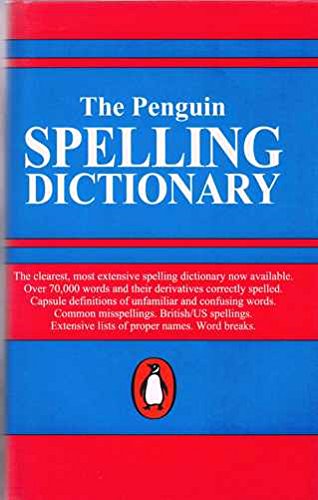 Stock image for The Penguin Spelling Dictionary for sale by Wonder Book