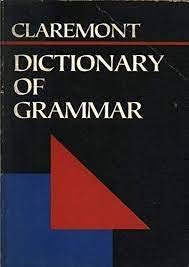 Stock image for Dictionary of English Grammar (Claremont Pocket Reference Library) for sale by WorldofBooks