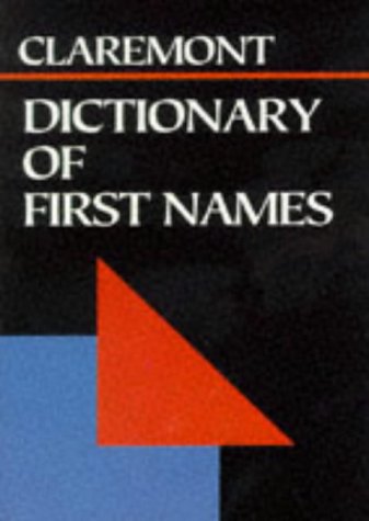 9781854717078: Dictionary of First Names (Claremont Pocket Reference Library)