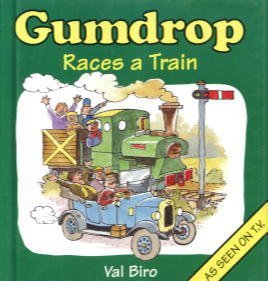 Beispielbild fr Gumdrop Races a Train zum Verkauf von WorldofBooks