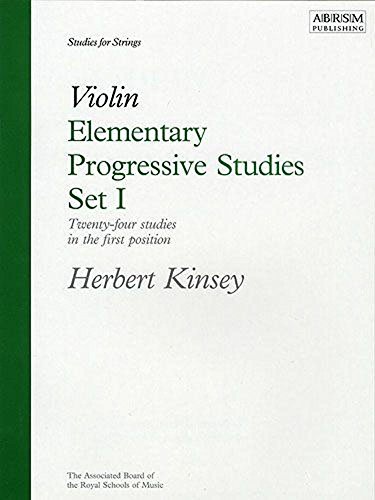 9781854720634: Elementary Progressive Studies, Set I for Violin (Elementary Progressive Studies (ABRSM))