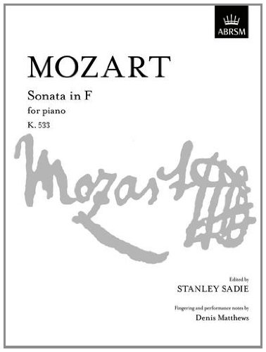 Beispielbild fr Mozart Sonata in F K. 533 (Signature S.) zum Verkauf von Revaluation Books