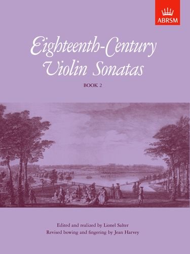 Imagen de archivo de Eighteenth-Century Violin Sonatas, Book 2 a la venta por WorldofBooks