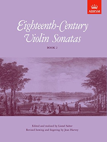 Stock image for Eighteenth-Century Violin Sonatas, Book 2 for sale by WorldofBooks