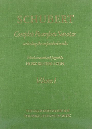 9781854721389: Complete Pianoforte Sonatas: Including the Unfinished Works (Signature S.)