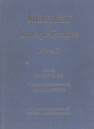 Stock image for W.A. MOZART: SONATAS FOR PIANOFORTE -MOZART WOLFGANG AMA for sale by Iridium_Books