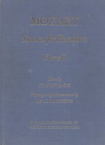 9781854722027: Sonatas for Pianoforte, Volume II: Clothbound hardback (Signature Series (ABRSM))