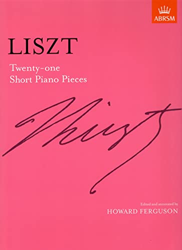 9781854722041: Franz liszt: twenty-one short piano pieces piano