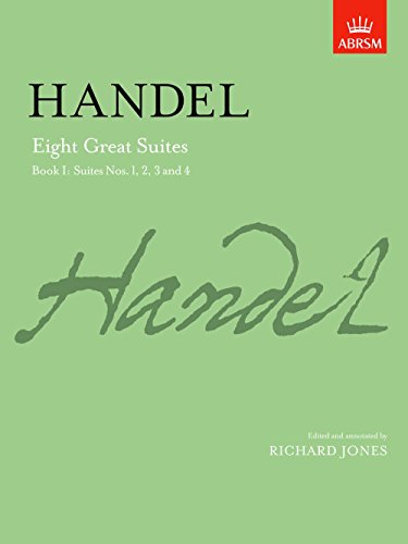 9781854722966: G.F. HANDEL: EIGHT GREAT SUITES - BOOK 1 +K7