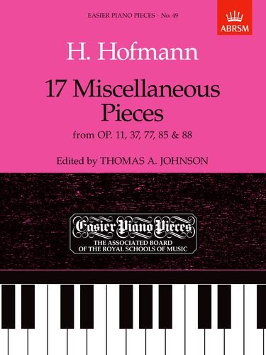 Beispielbild fr 17 Miscellaneous Pieces from Op. 11, 37, 77, 85 and 88 (Easier Piano Pieces) zum Verkauf von Wonder Book
