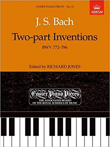 Beispielbild fr Bach Two-Part Inventions: Bwv 772-786 (Easier Piano Pieces) zum Verkauf von WorldofBooks