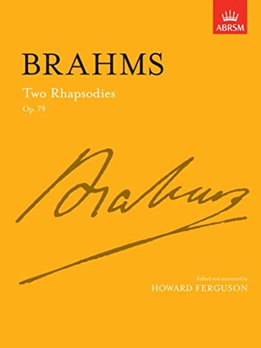 Stock image for Two Rhapsodies Op. 79 (Paperback, Book) for sale by Iridium_Books