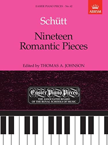 Stock image for Nineteen Romantic Pieces: Easier Piano Pieces 62 for sale by THE SAINT BOOKSTORE