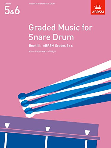 Graded Music for Snare Drum Book 2 ABRSM Grades 3-4 Exam Sheet Music Book