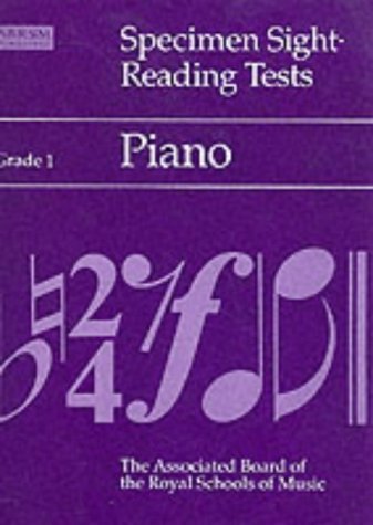 Imagen de archivo de Grade 1 (Specimen Sight-reading Tests: Piano) a la venta por WorldofBooks