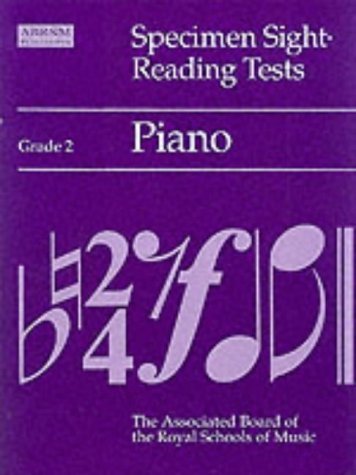 Beispielbild fr Specimen Sight-reading Tests: Grade 2: Piano zum Verkauf von WorldofBooks