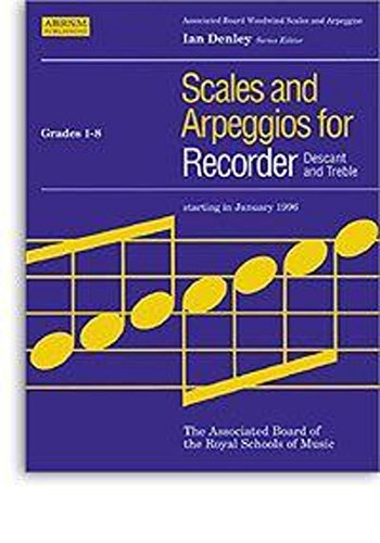 Stock image for Scales and Arpeggios for Recorder (Descant and Treble), Grades 1-8 (ABRSM Scales & Arpeggios) for sale by WorldofBooks