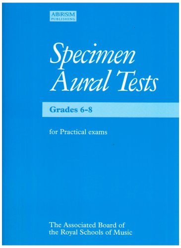 Imagen de archivo de Specimen Aural Tests: Grades 6-8 a la venta por WorldofBooks