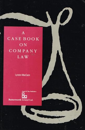 Beispielbild fr Casebook (Company Law) zum Verkauf von The Secret Book and Record Store