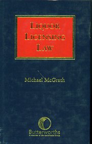 9781854753656: Liquor Licensing Law (Butterworths Irish Annotated Statutes)