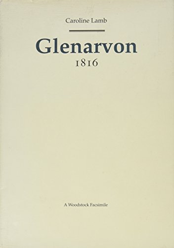 9781854771322: Glenarvon (Revolution & Romanticism S., 1789-1834)