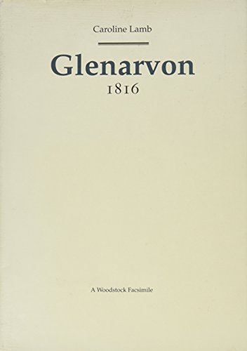 Stock image for GLENARVON 1816. for sale by Any Amount of Books