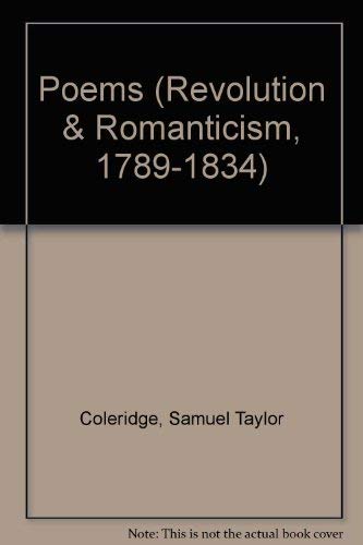 Beispielbild fr Poems: 1797 (Revolution and Romanticism, 1789-1834) zum Verkauf von Books From California