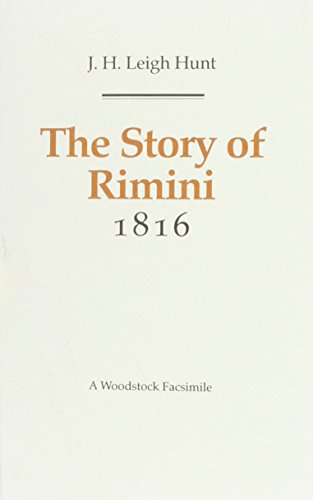9781854772374: The Story of Rimini (Revolution & Romanticism S., 1789-1834)