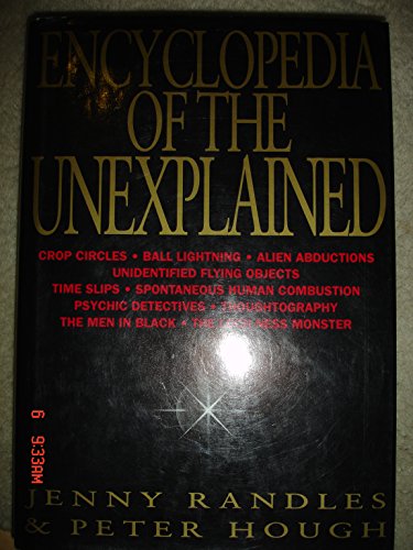 Encyclopedia of the Unexplained (9781854791733) by Randles, Jenny; Hough, Peter