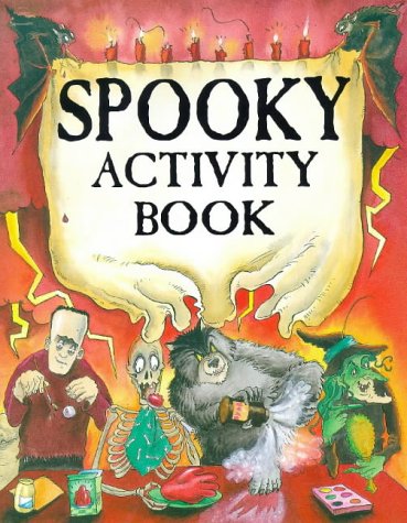 9781854792150: Spooky Activity Box: Book, Spider, Vampire Teeth, Bat and Werewolf Marks, and Skeleton