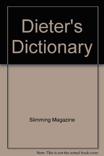 Stock image for Dieter's Dictionary for sale by AwesomeBooks