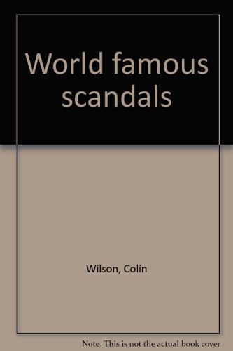Imagen de archivo de World famous scandals a la venta por Discover Books
