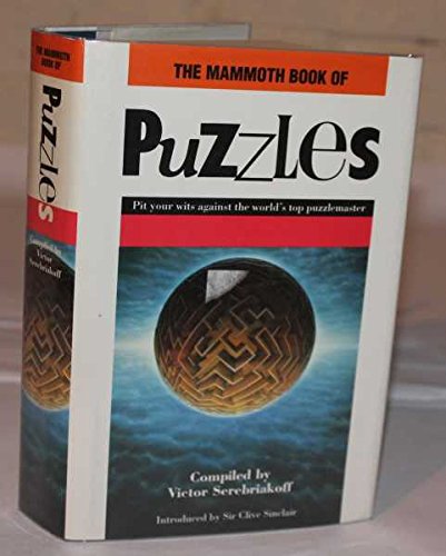 Imagen de archivo de THE MAMMOUTH BOOK OF PUZZLES. a la venta por WorldofBooks