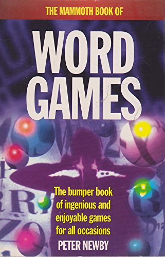 Imagen de archivo de The Mammoth Book of Word Games (Mammoth) a la venta por MusicMagpie