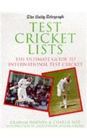 Imagen de archivo de The Daily Telegraph: Book of Test Cricket Lists a la venta por AwesomeBooks