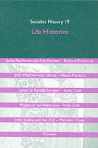 9781854891297: Socialist History Journal: Life Histories