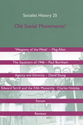 9781854891587: Old Social Movements? (Socialist History 25): No. 25