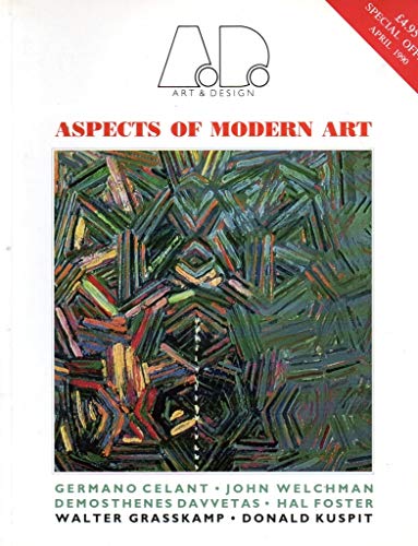 Stock image for ASPECTS OF MODERN ART for sale by Billthebookguy