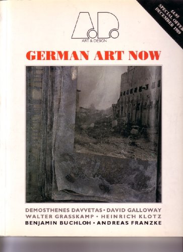 Beispielbild fr German Art Now (Art and Design Profile) zum Verkauf von Holt Art Books