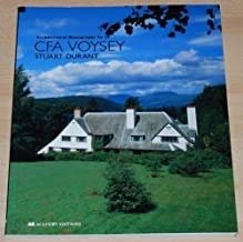 9781854900326: Voysey, C.F.A.: No. 19 (Architectural Monographs)