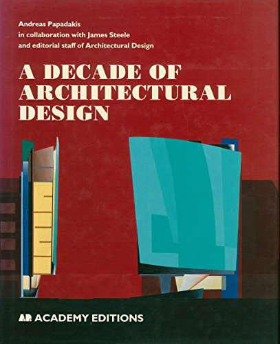 Beispielbild fr A Decade of Architectural Design zum Verkauf von Books From California